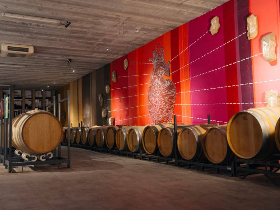 Codorníu, a vineyard outside of Barcelona, ​​Spain