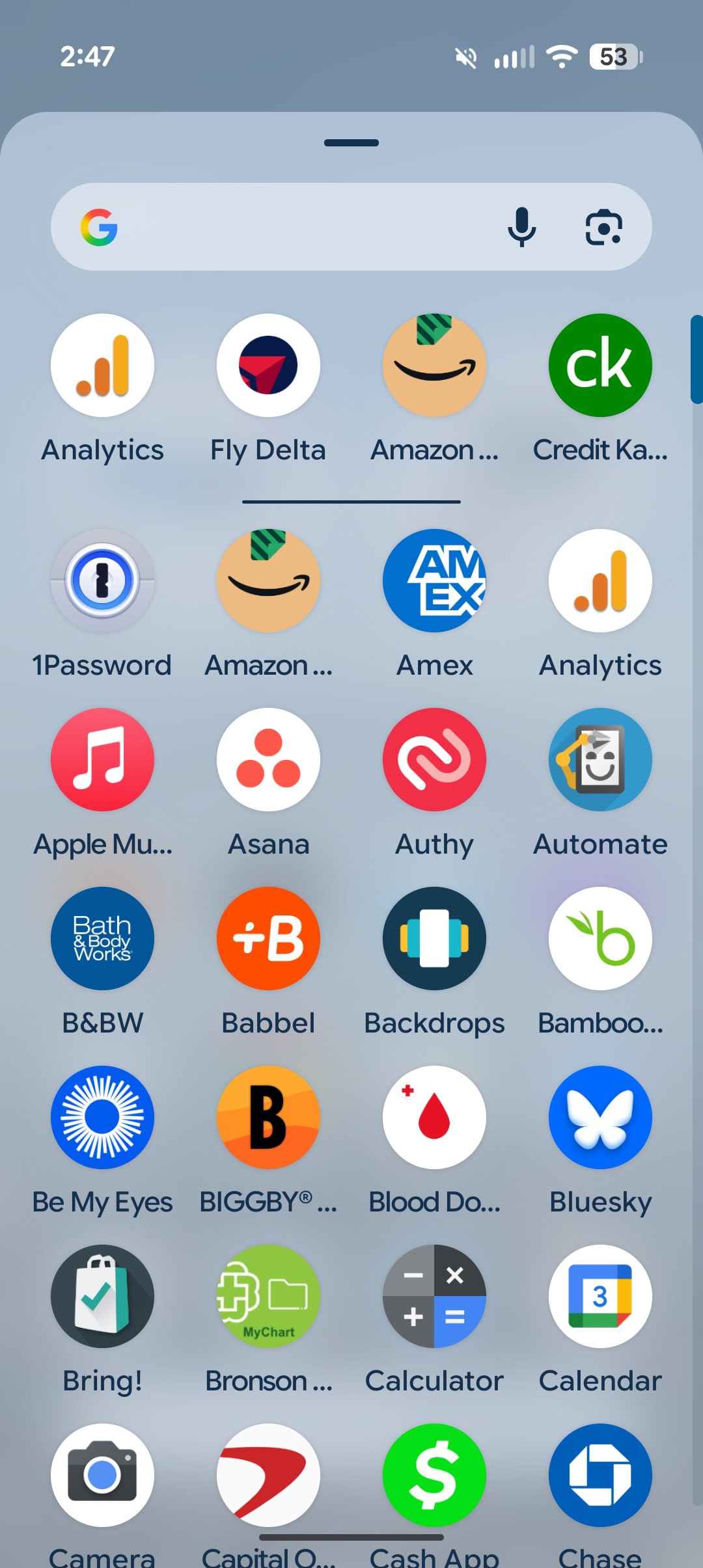 Efeito de desfoque de fundo ativado em um Pixel com Android 16 QPR2.