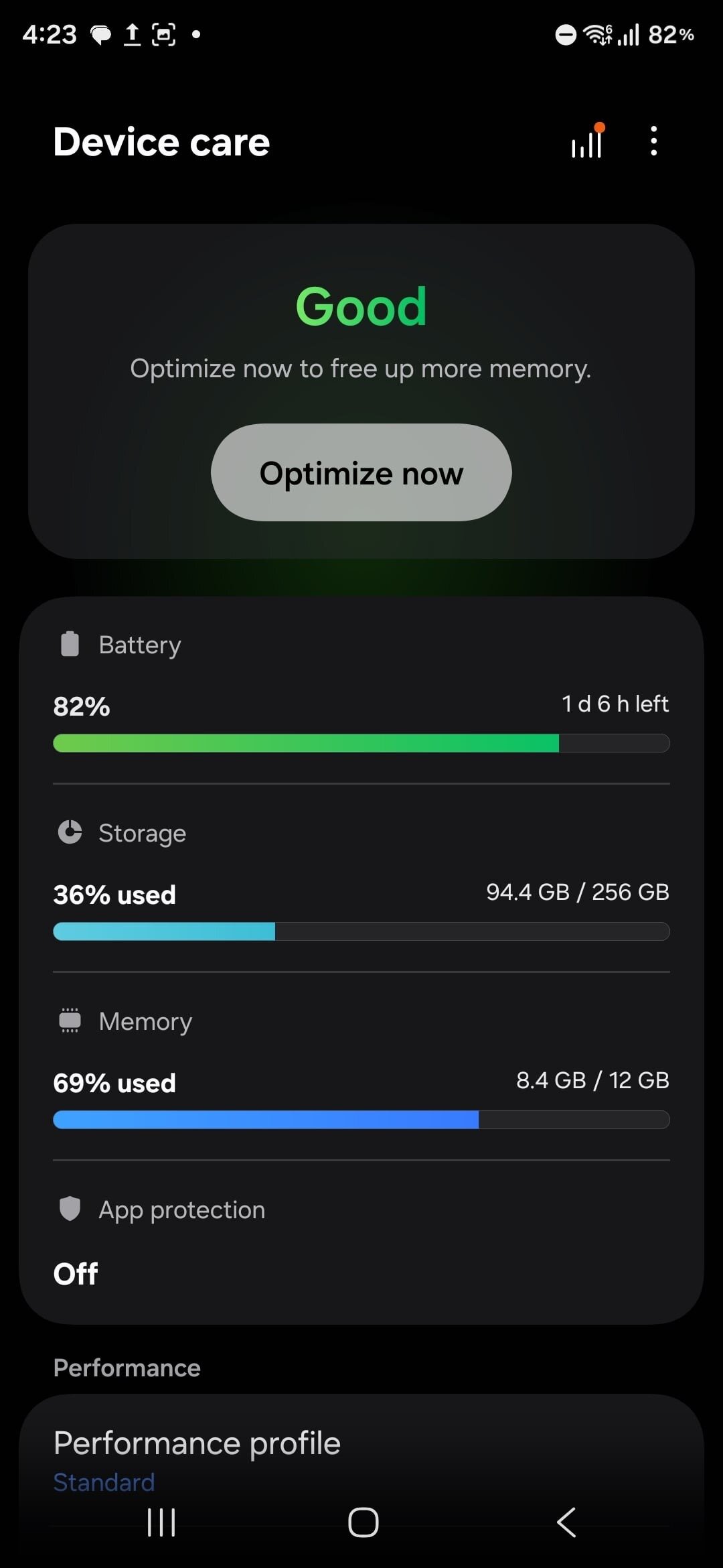 Cuidados com um dispositivo UI 8.5
