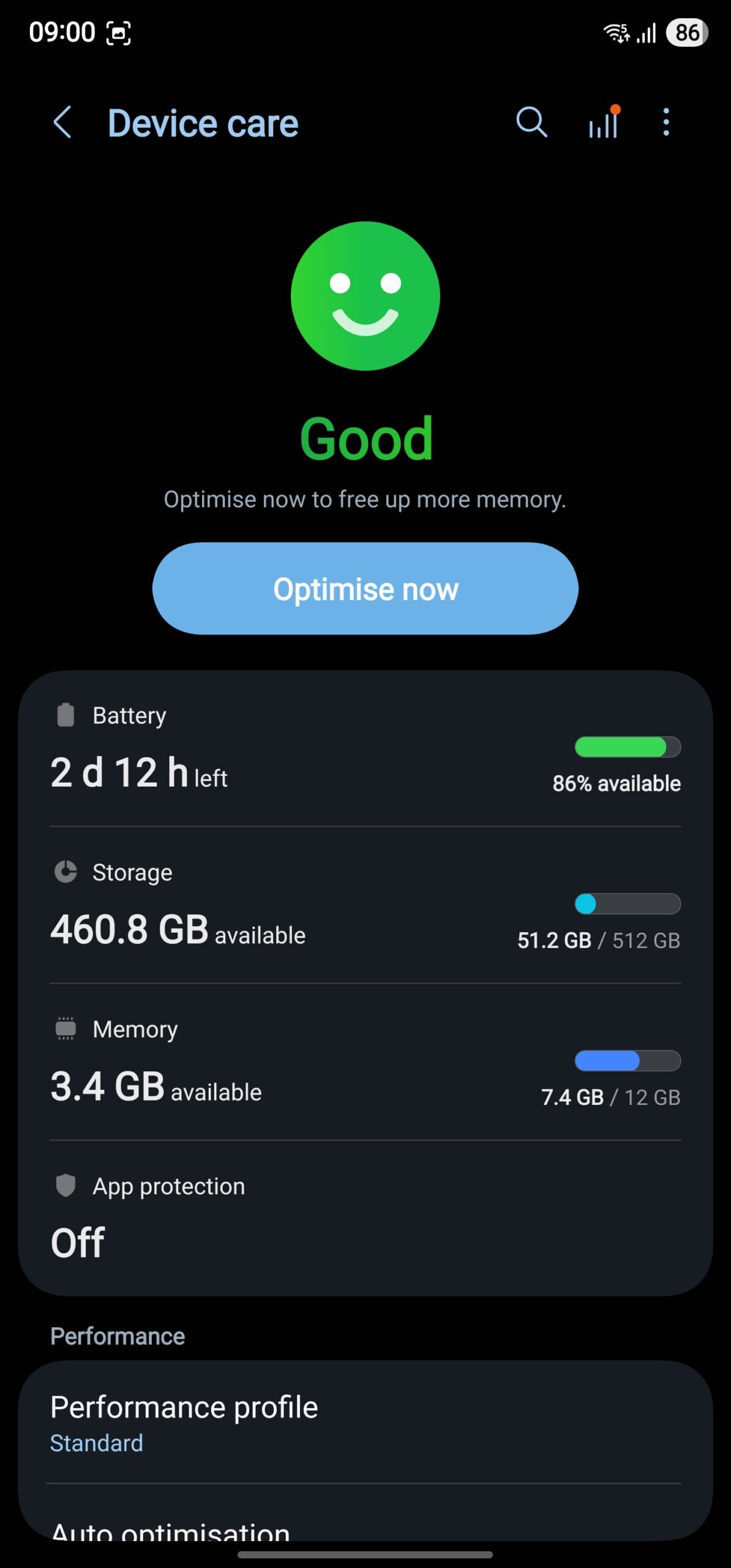 Cuidados com um dispositivo UI 8