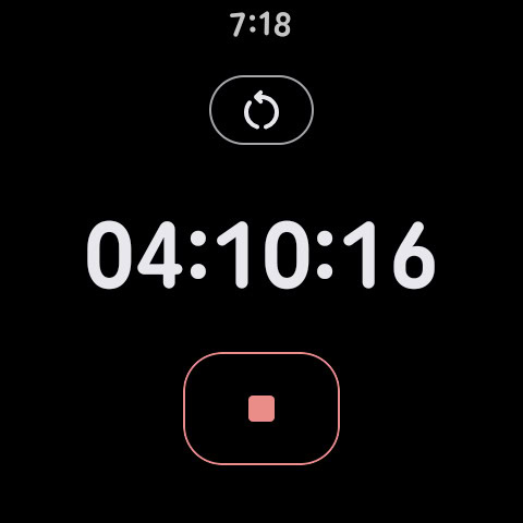 contagem regressiva do google pixel watch 4 aod
