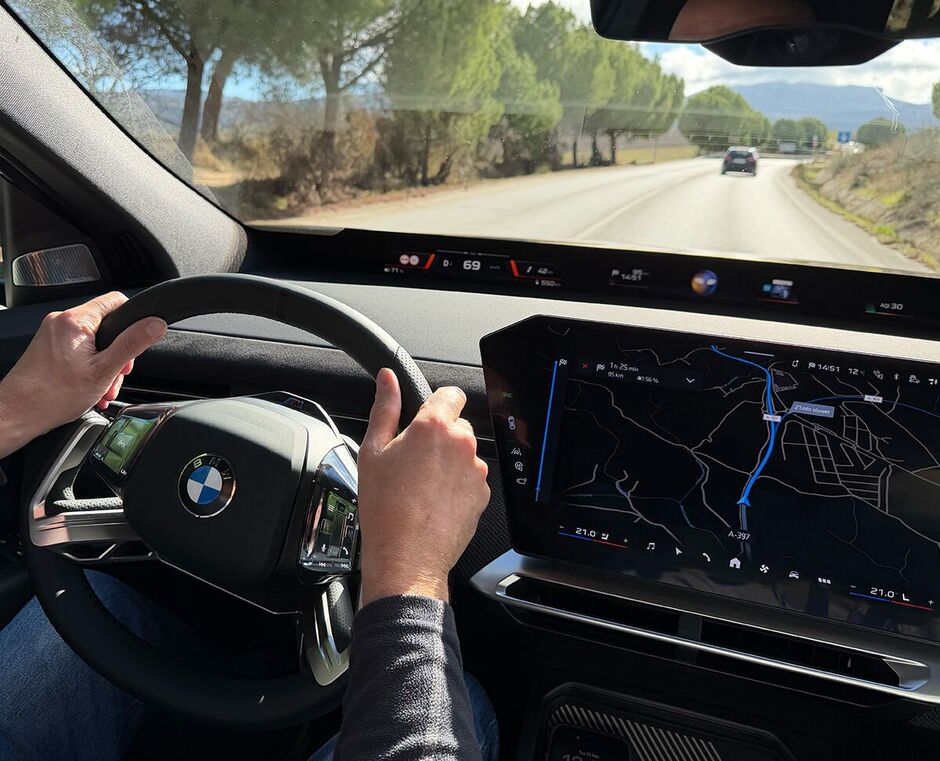 Primeira viagem do BMW iX3 Primeira viagem do BMW iX3