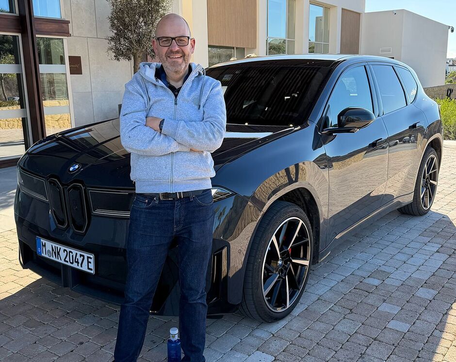 Primeira viagem do BMW iX3 Primeira viagem do BMW iX3