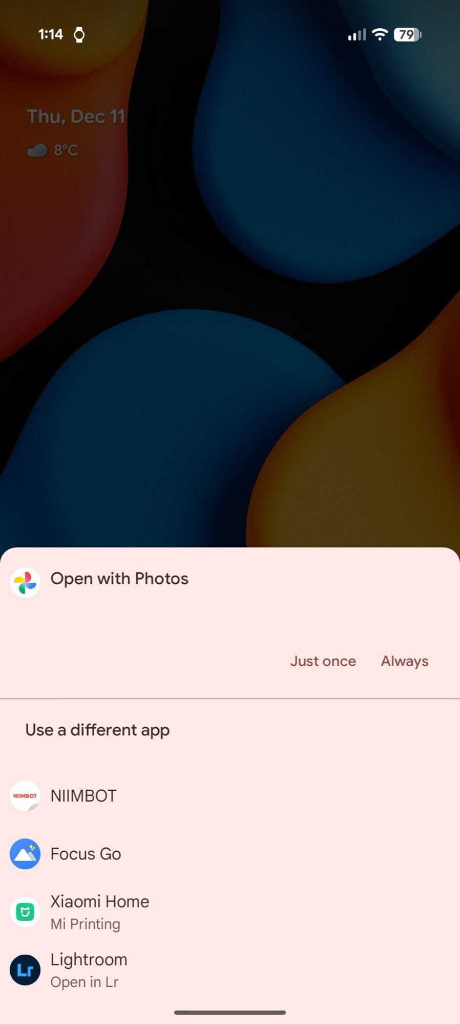 pixel watch salvou automaticamente a captura de tela aberta com