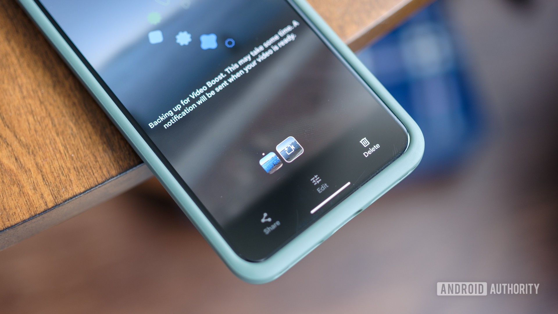 google pixel 8 pro video boost ícone do google fotos