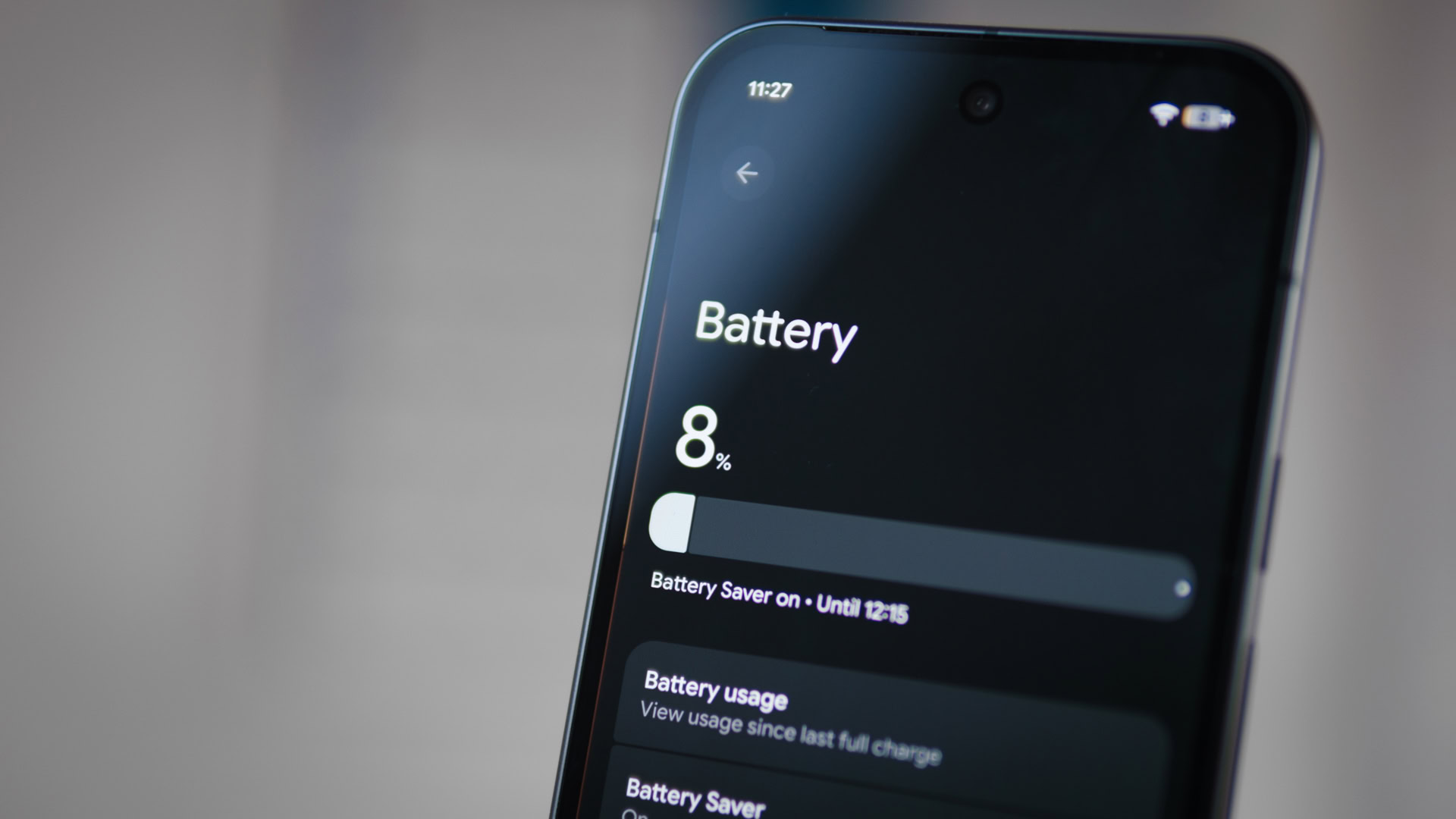 Bateria restante do Google Pixel 10