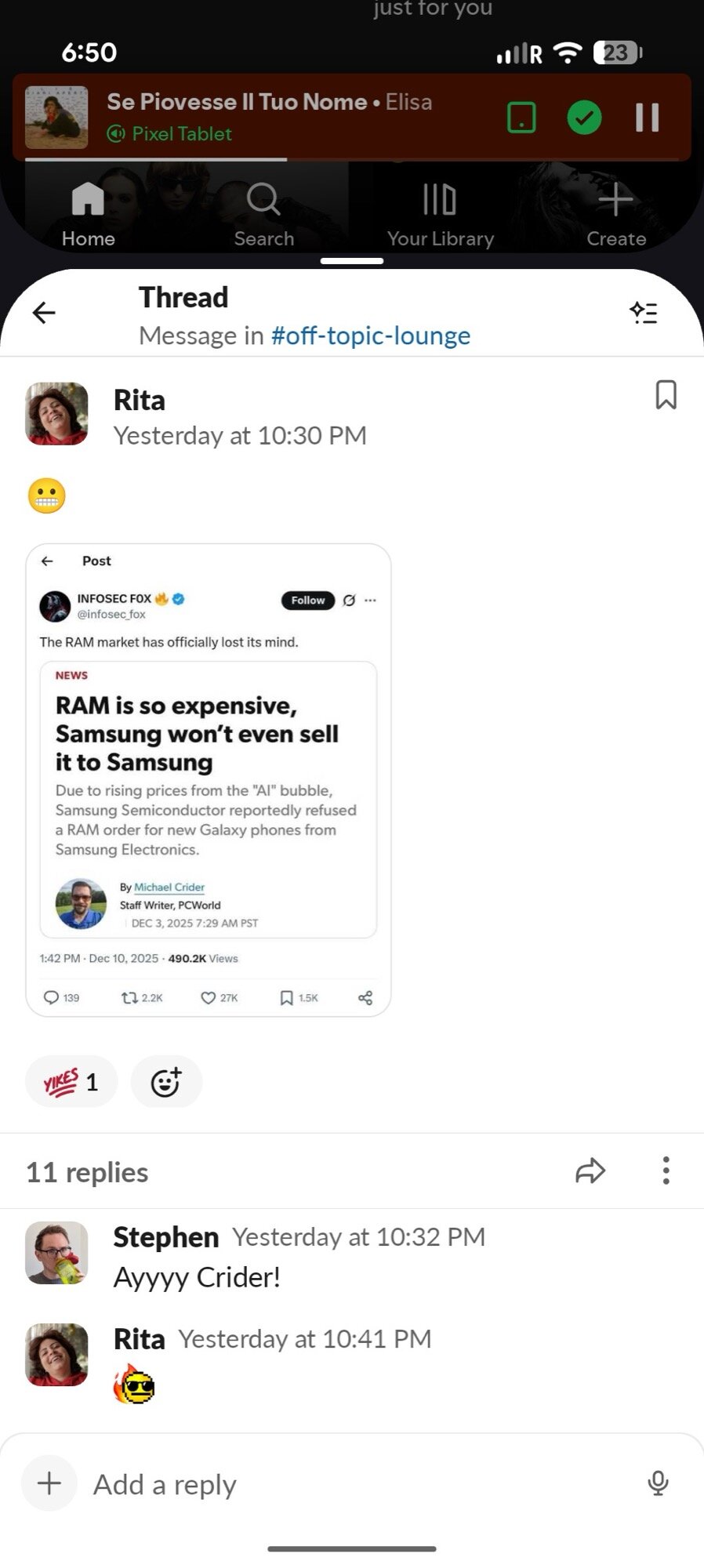 captura de tela do Android 16 90 10 tela dividida
