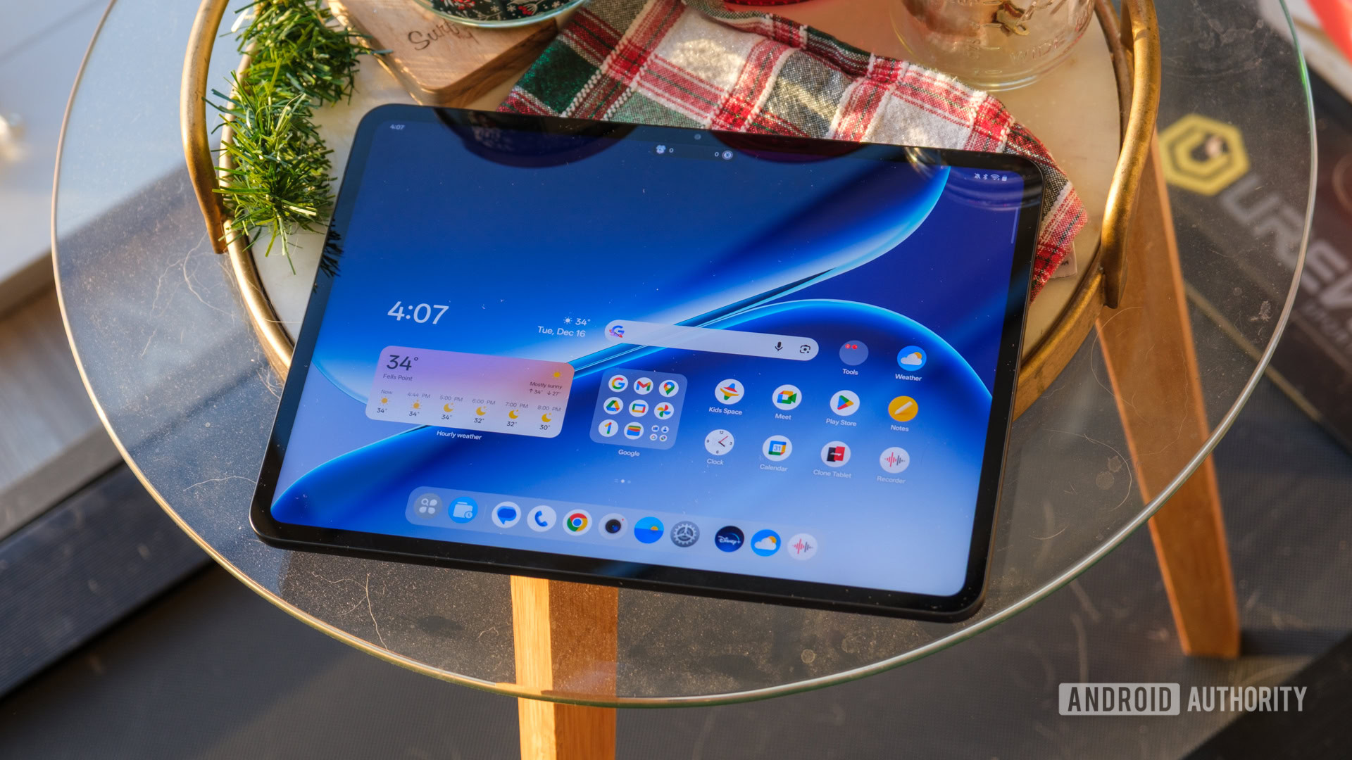 Tela inicial do OnePlus Pad Go 2