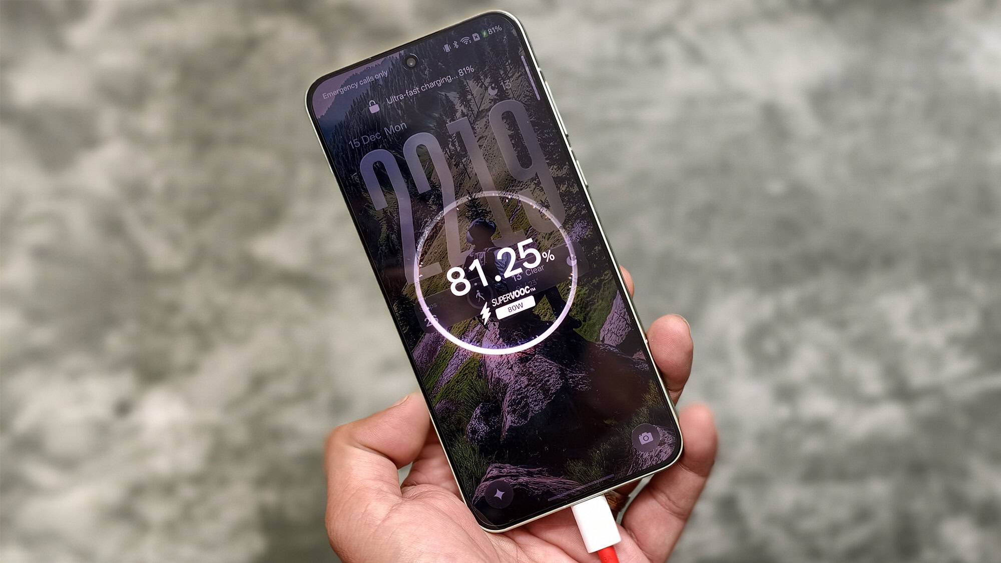 Carregamento SuperVooc OnePlus 15R 80W