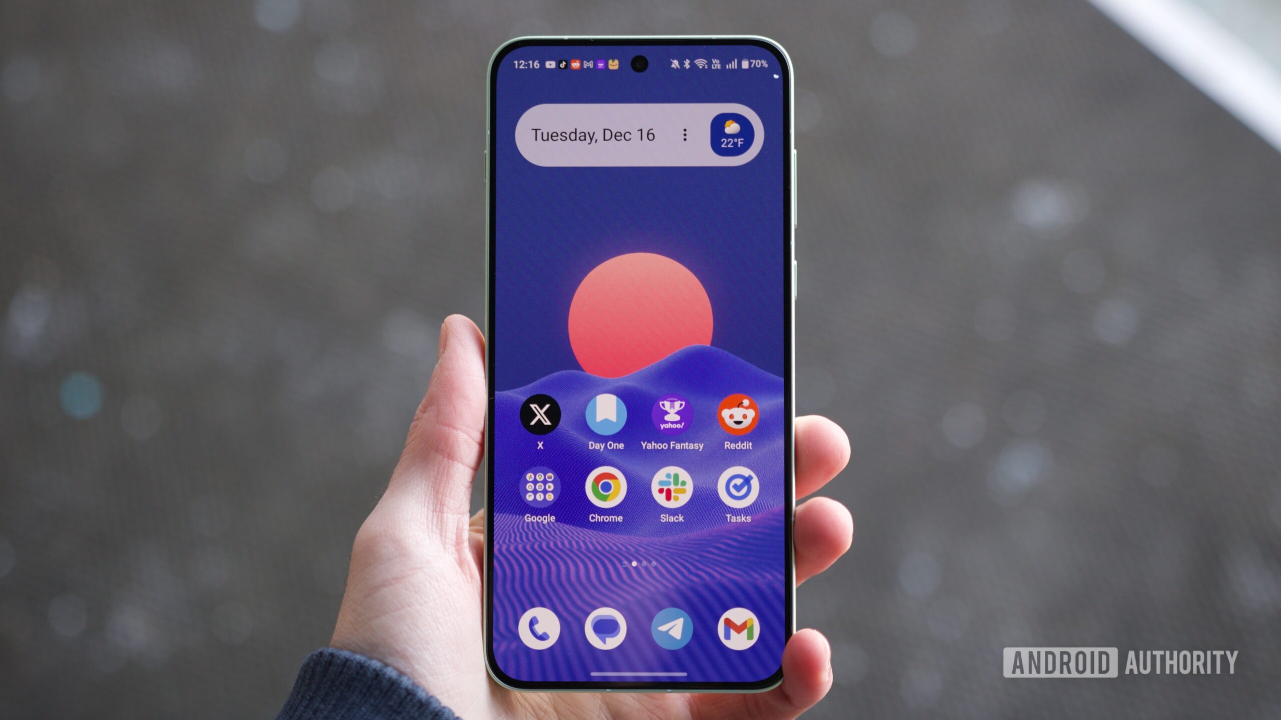 Tela inicial do OnePlus 15R.