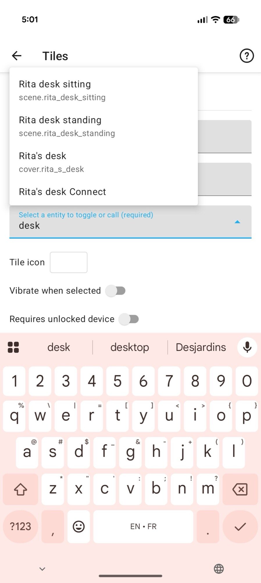configurações rápidas do Android assistente inicial alternar configuração 2