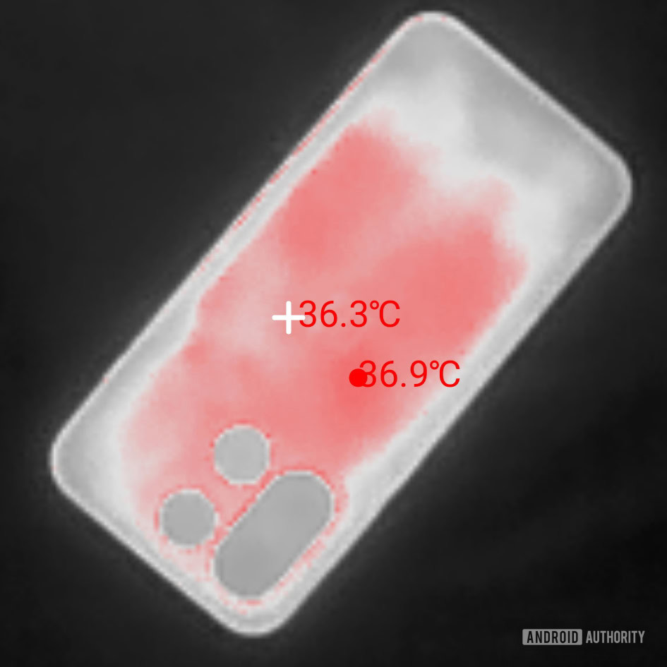 Temperatura do OnePlus 15 3DMark