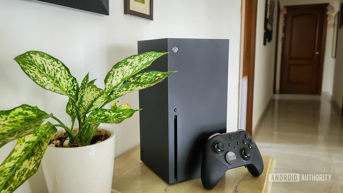 Xbox Series X na mesa 2