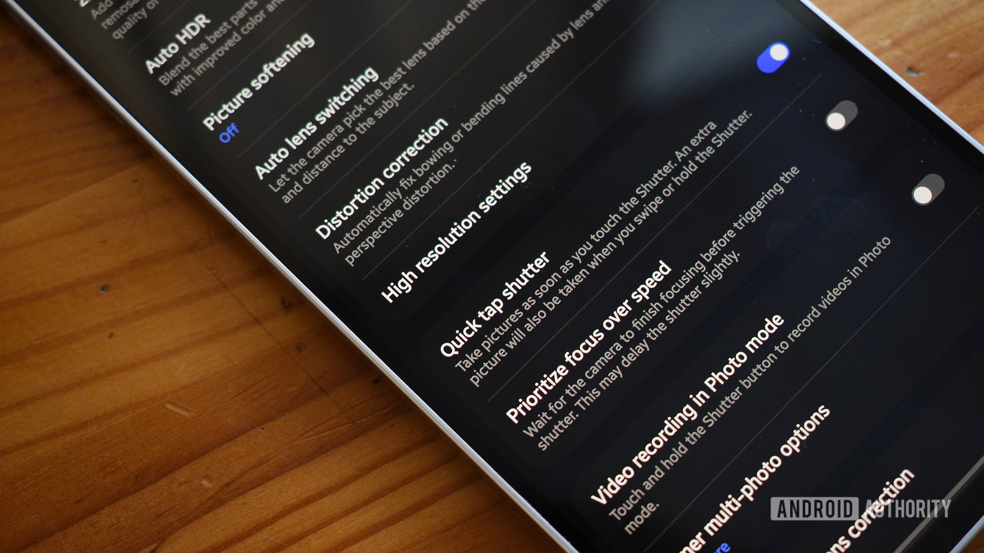 assistente de câmera um toque no obturador samsung good lock 1