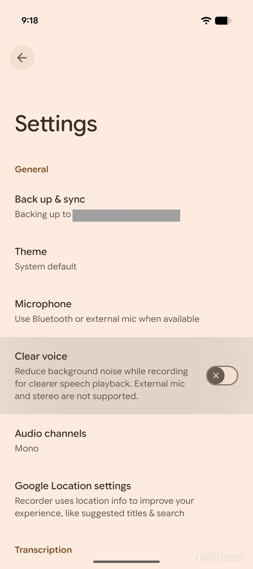 Google Recorder Clear Voice renomeado para Auto Clear Voice (4)