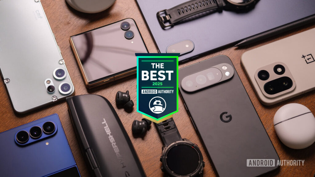 A melhor tecnologia de 2025: o Android Authority escolhe os melhores tablets, dispositivos portáteis, dobráveis e muito mais!