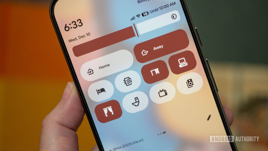 Como transformei as configurações rápidas do Android em meu centro de controle de casa inteligente