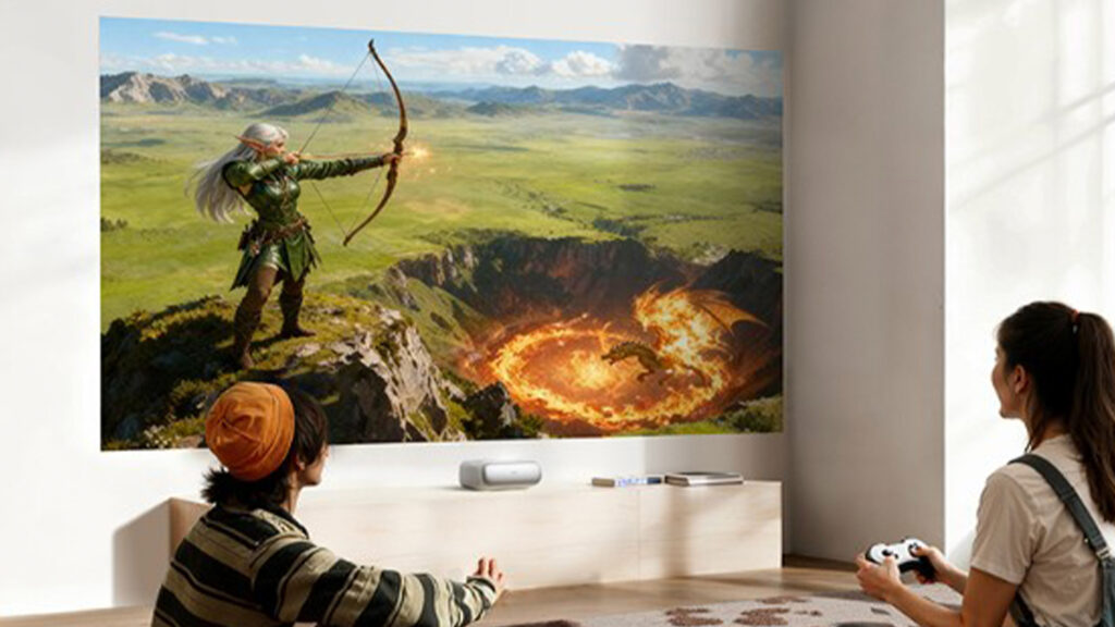 Conheça o mais novo e deliciosamente compacto projetor laser UST da JMGO