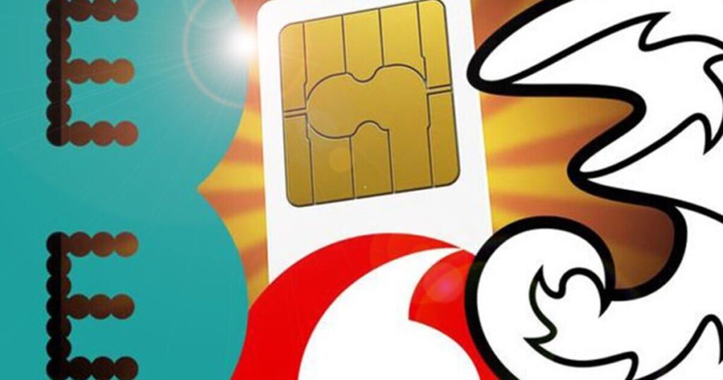 EE, O2 e Vodafone rivalizam com a nova rede móvel do Reino Unido que é surpreendente