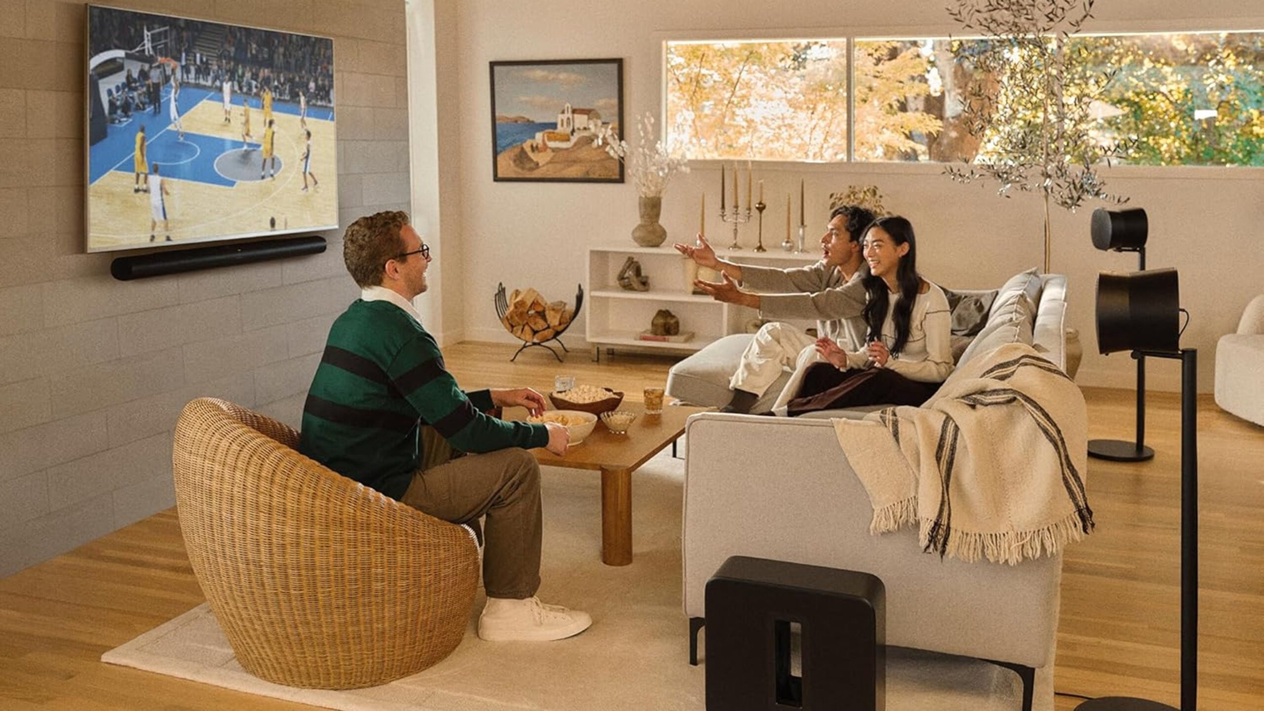 Imagem de imprensa do pacote Sonos Arc Imagem de imprensa do pacote Sonos Arc