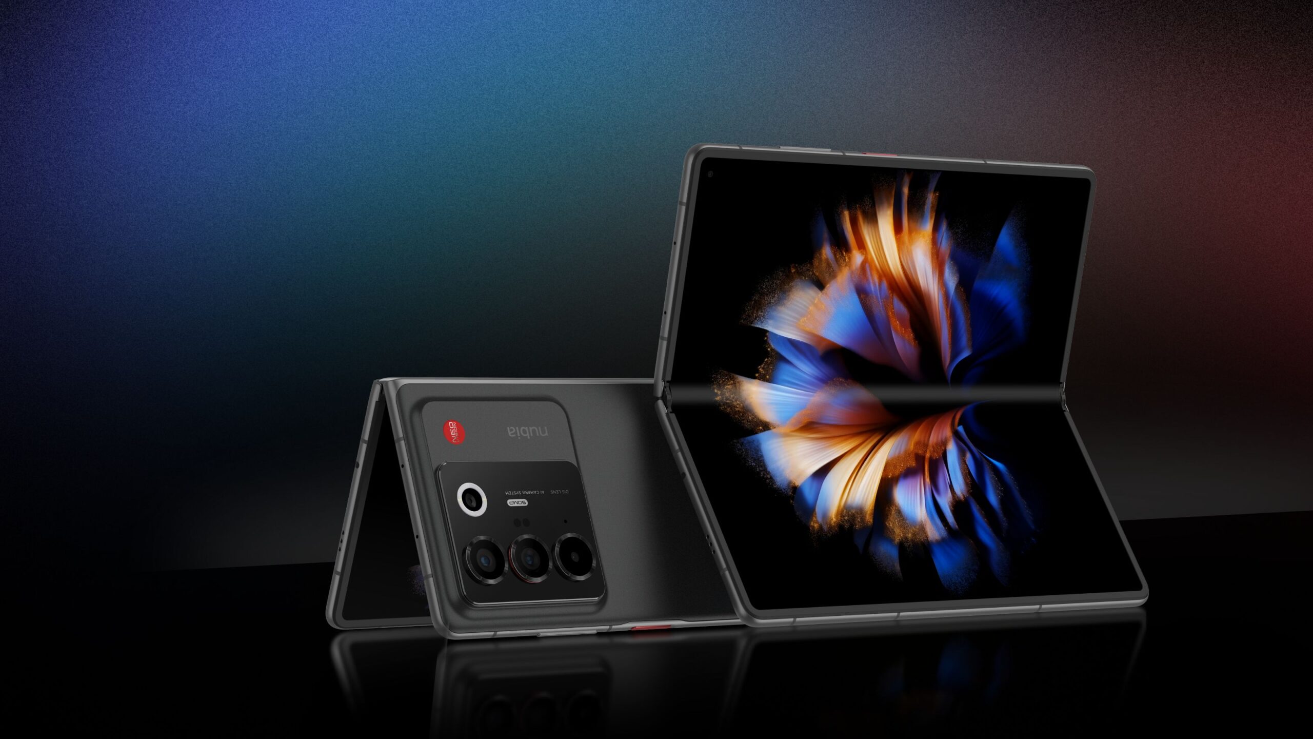 Imagem oficial do Nubia Fold Imagem oficial do Nubia Fold