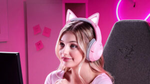 Fone de ouvido Razer Kraken Kitty V2 BT mais barato do que nunca