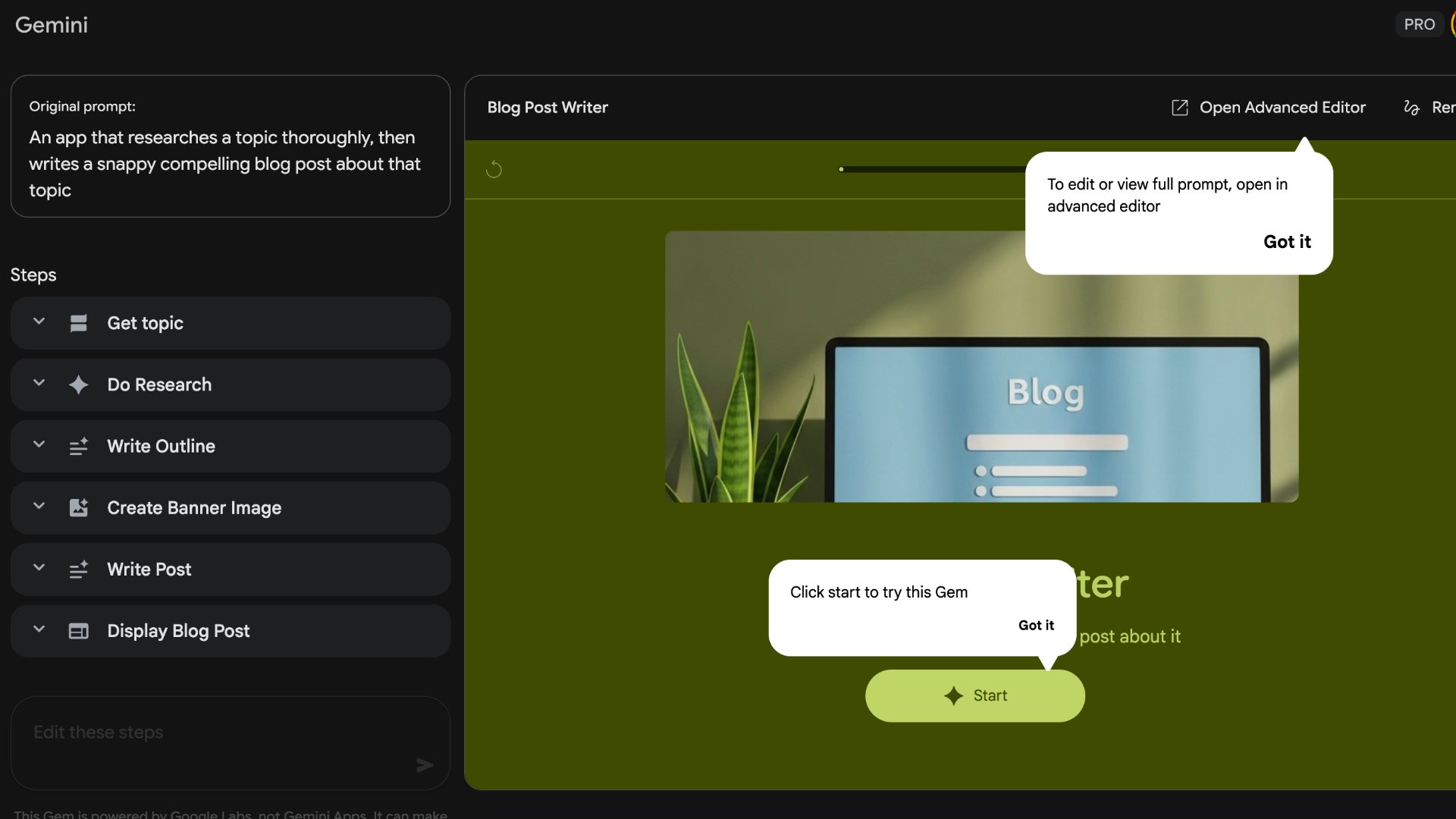 Opala Google Gêmeos