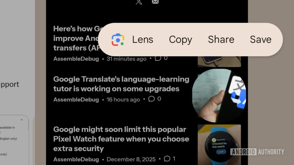 O Google tem uma mistura de coisas boas e ruins para a tela de recentes do QPR2