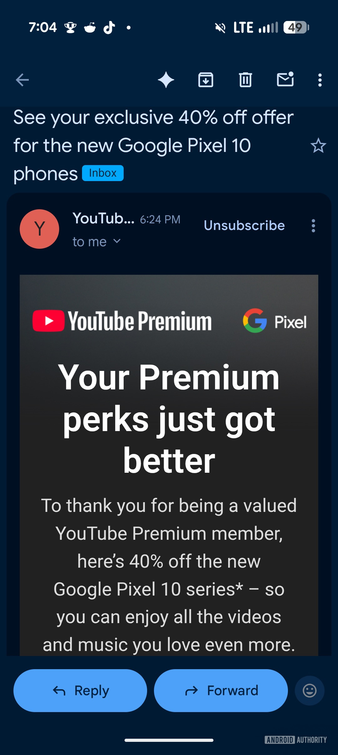 Oferta do YouTube Premium Pixel 10 Oferta do YouTube Premium Pixel 10