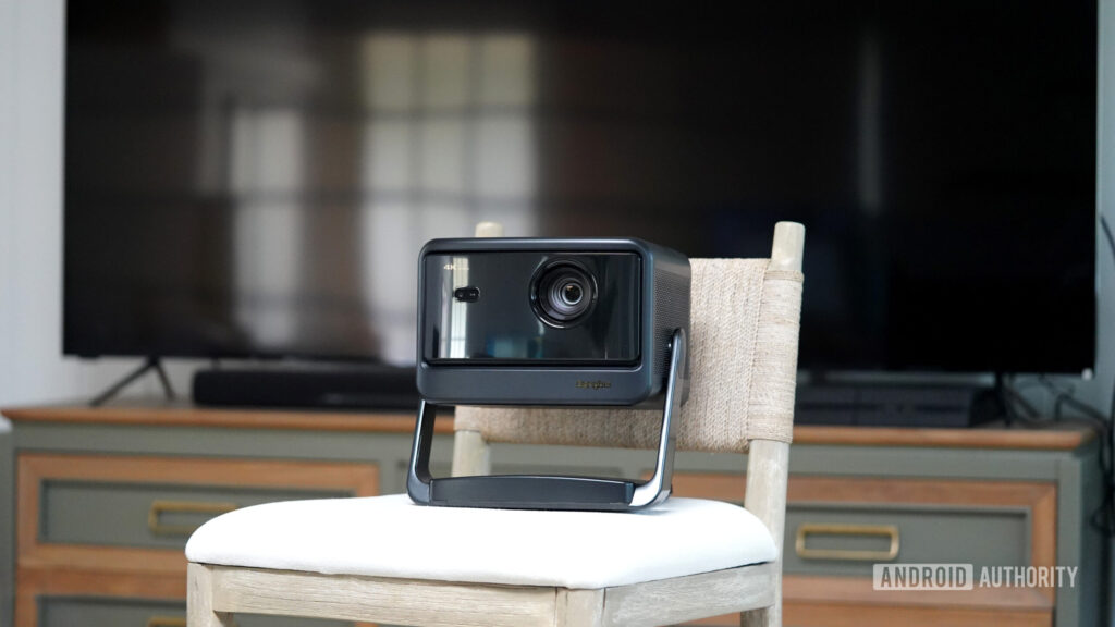 Os projetores do Google TV me fizeram repensar a posse de uma TV como pai