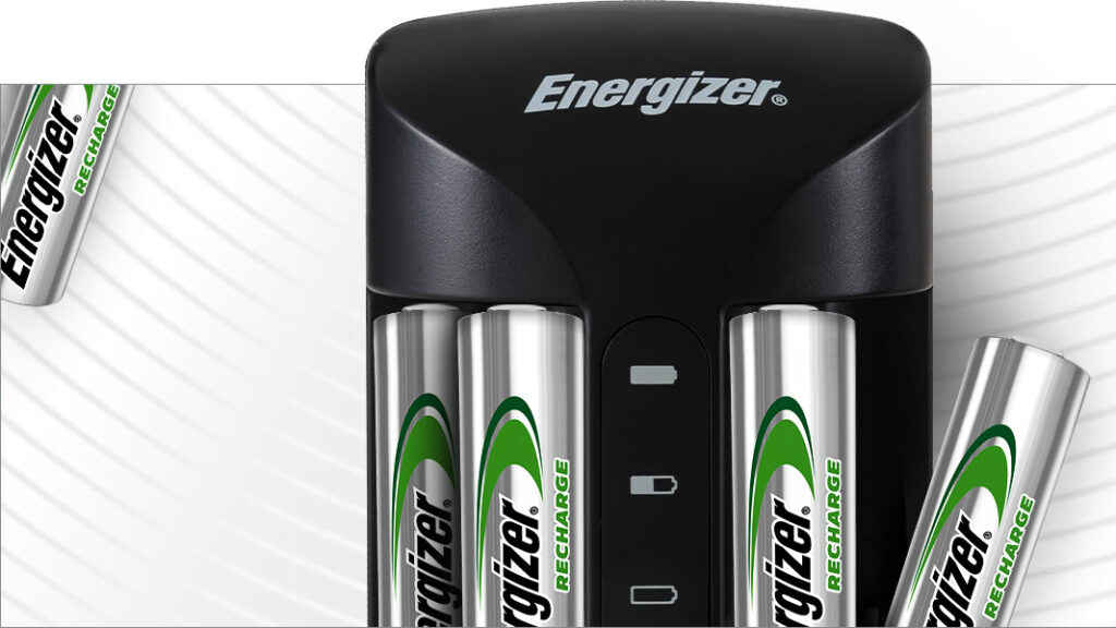 Procurando baterias recarregáveis? Aqui está uma oferta da Energizer!