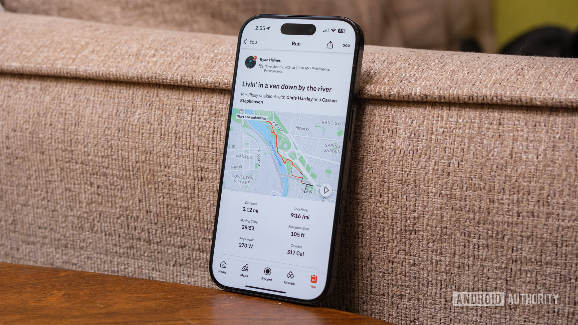 Entrada de treino de mapas de calor do Strava Entrada de treino de mapas de calor do Strava