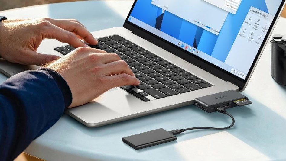 hub removível annker nano dock