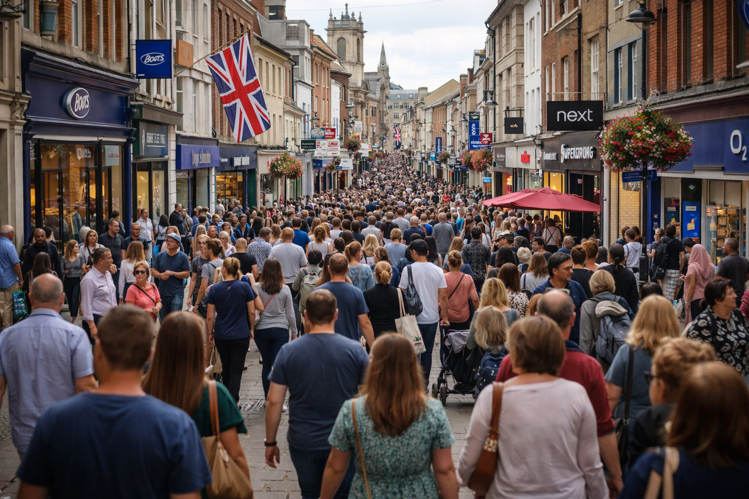 imagem de rua britânica ai imagem de rua britânica ai