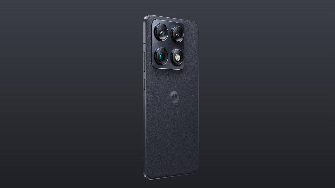 Cor carbono exclusiva da Motorola Cor carbono exclusiva da Motorola