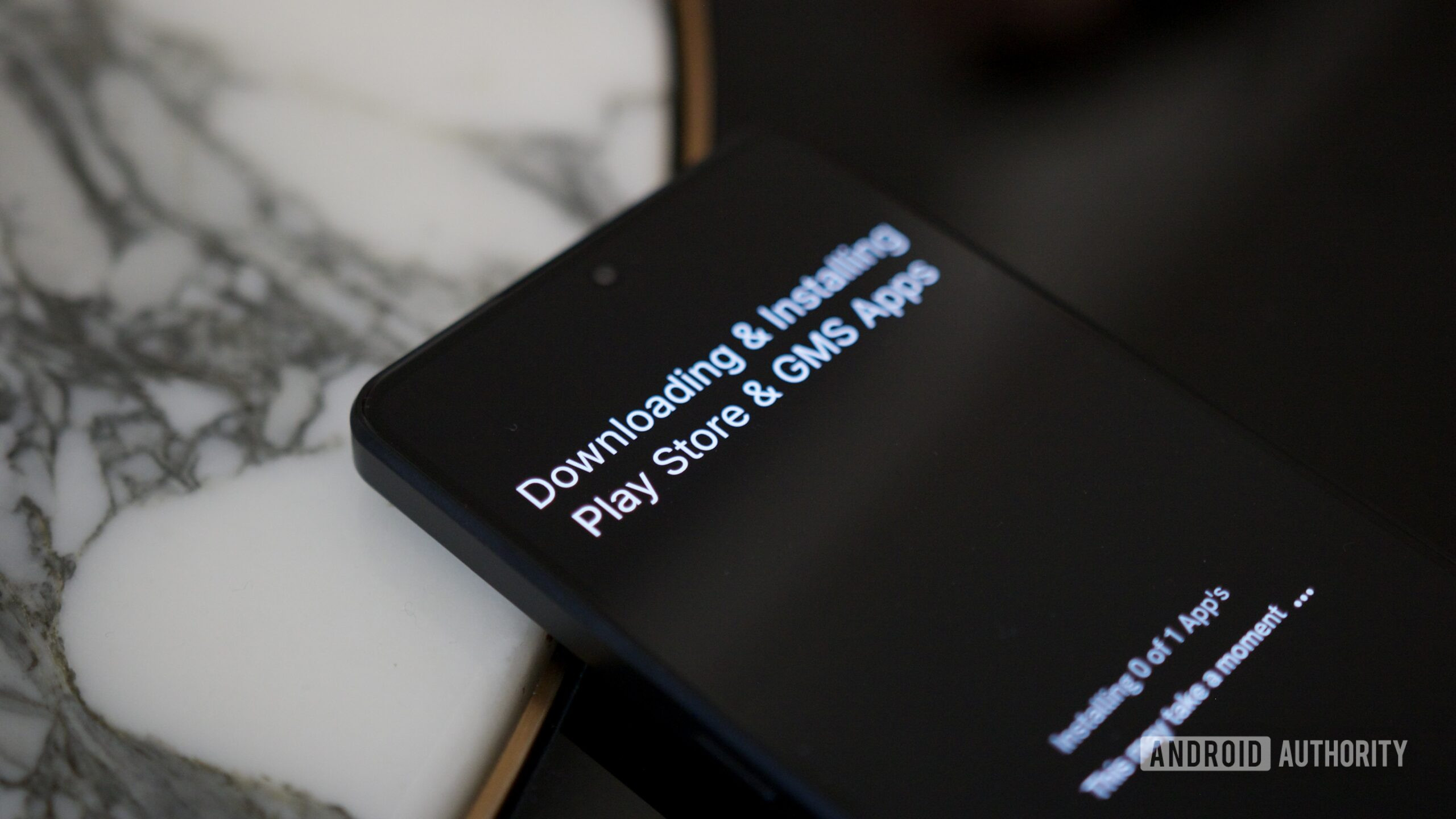 Telefone Punkt MC03 baixando na Play Store.