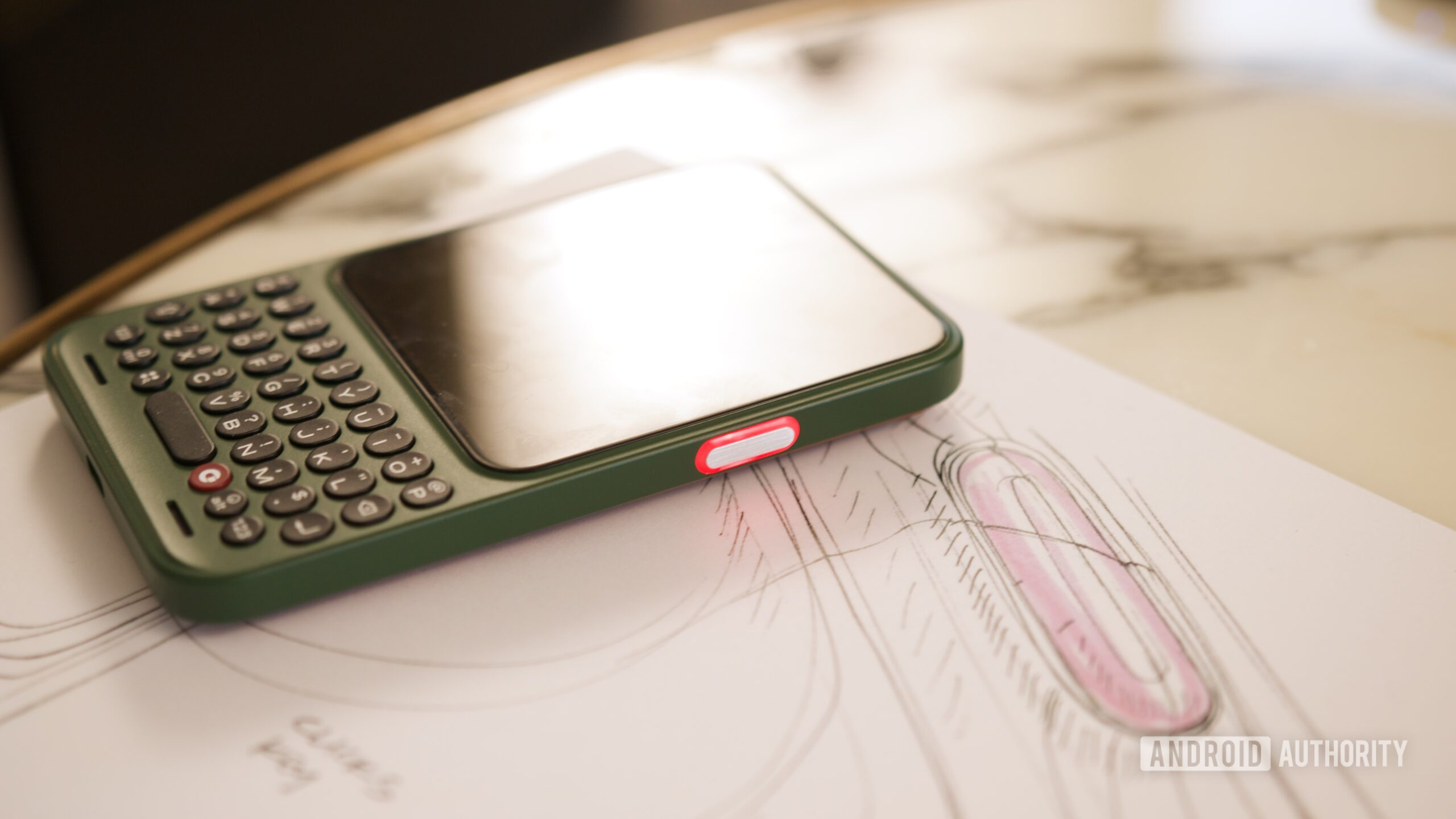 clica comunicador mãos no ces 8 Luz de notificação LED no Comunicador Clicks.