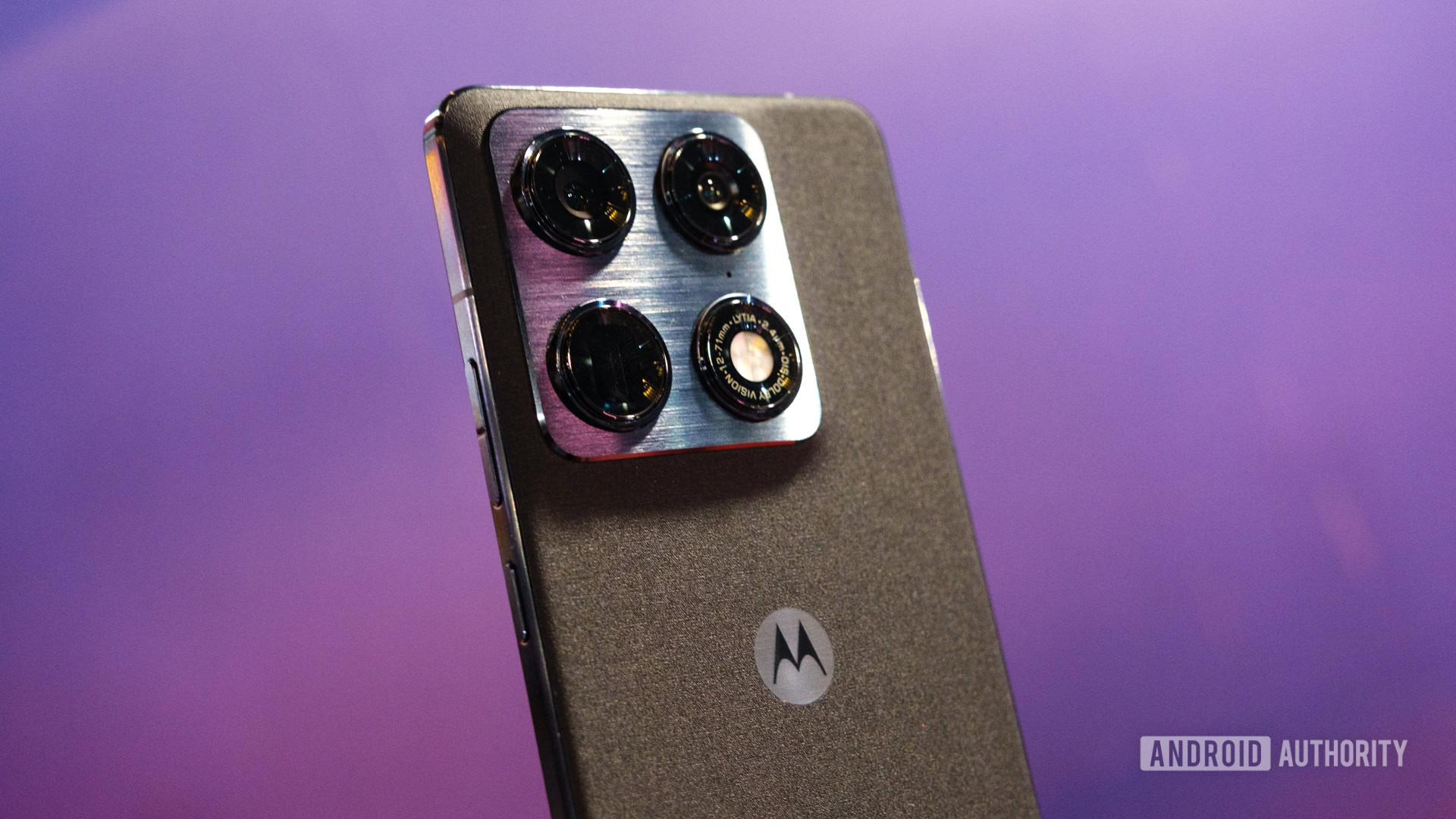 Câmeras Motorola Signature versão preta Câmeras Motorola Signature versão preta