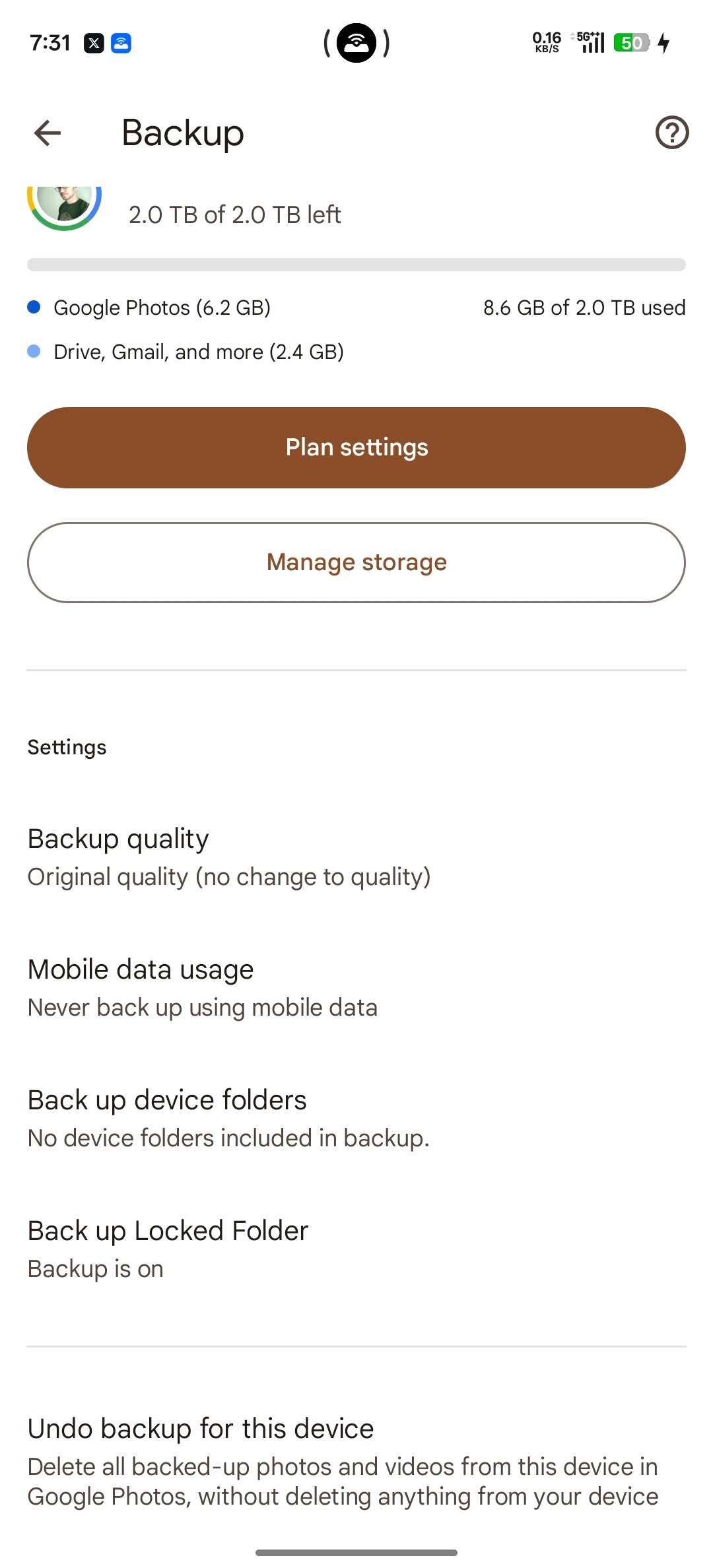 Faça backup da IU antiga 2