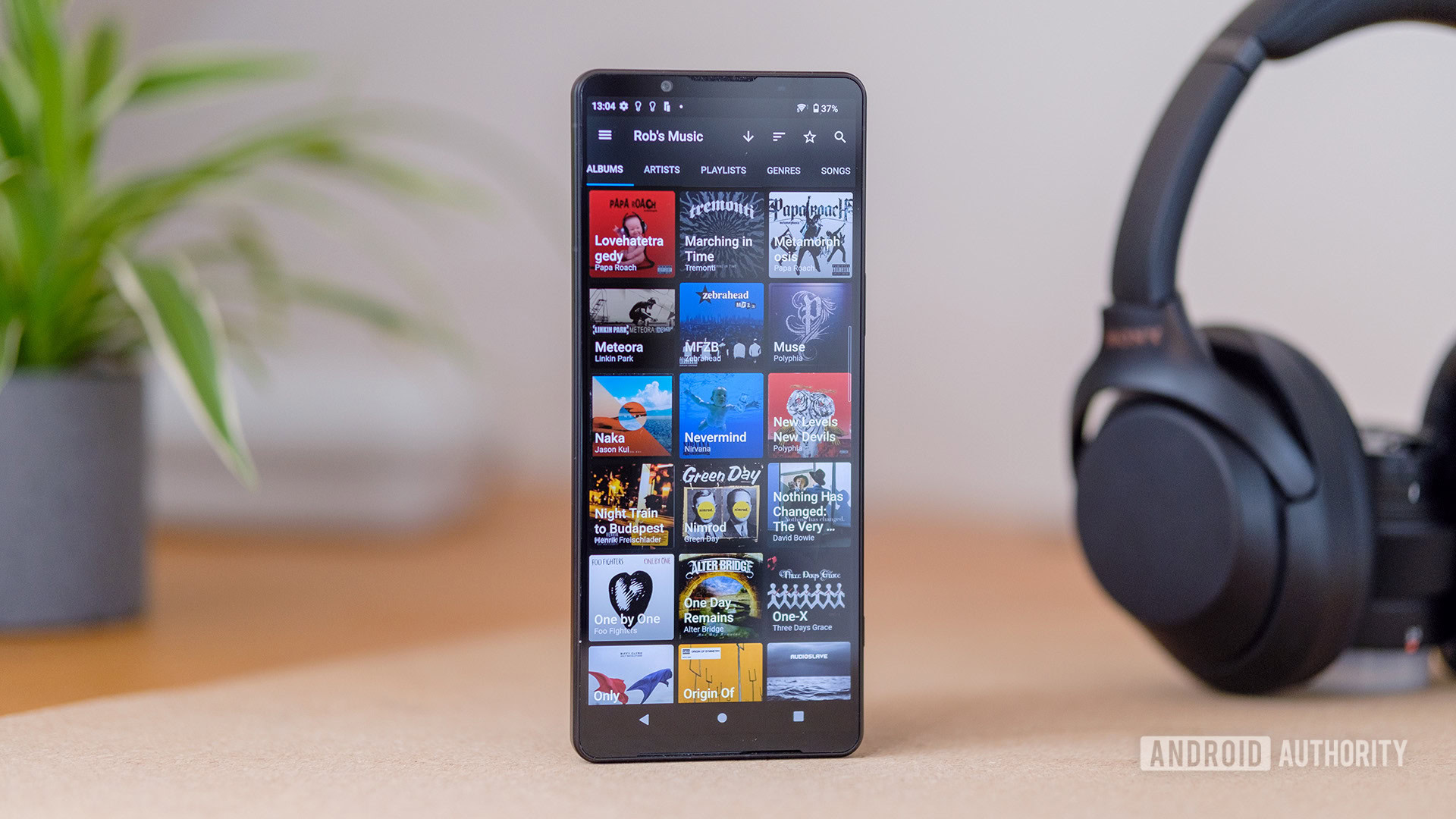 Música Finamp Sony Xperia 1 IV