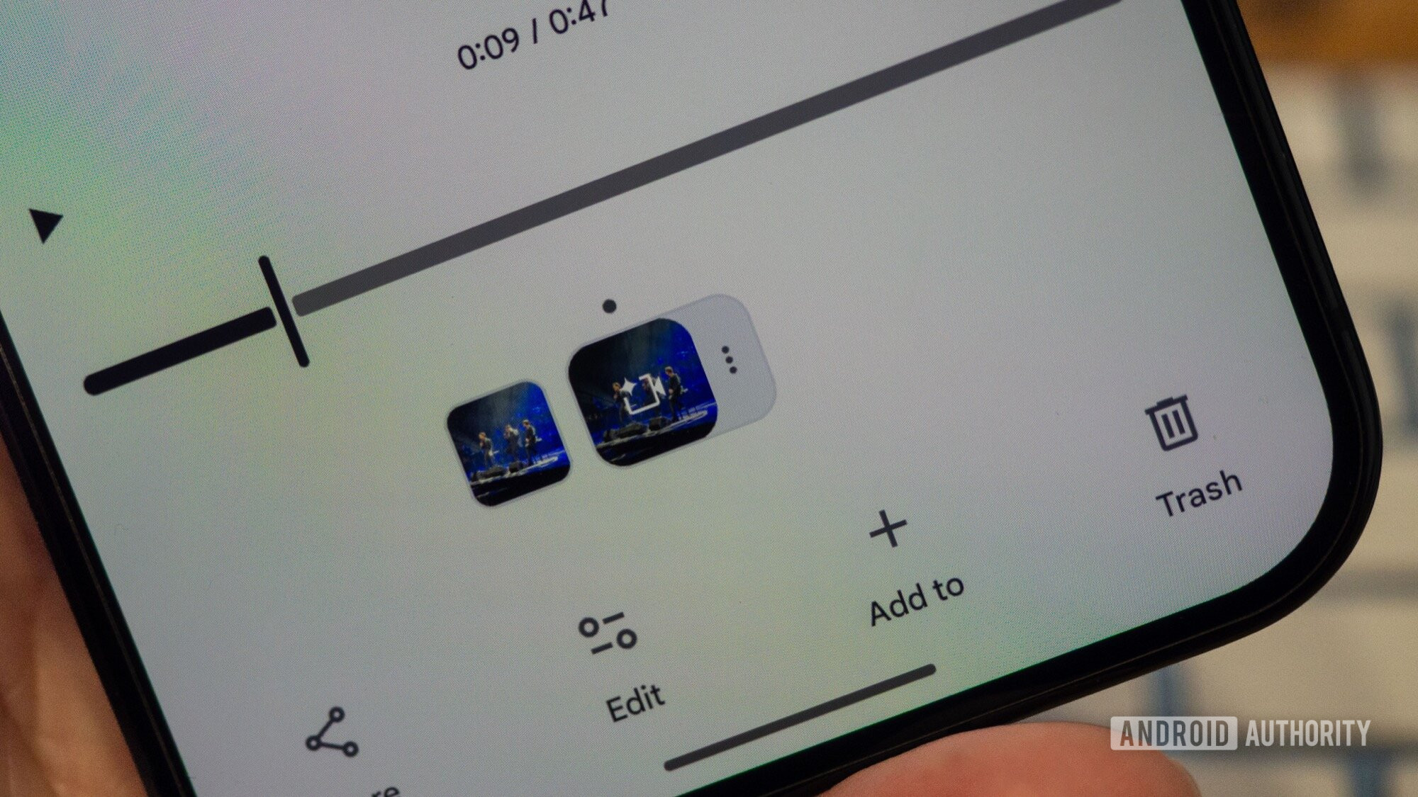 aumento de vídeo do google pixel 10 pro xl no aplicativo de fotos