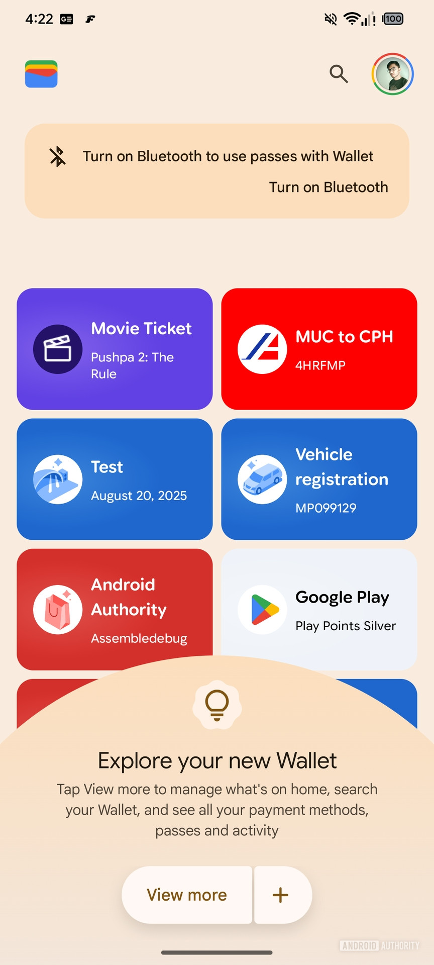 Próxima interface de usuário do passe favorito da Carteira virtual do Google (3)