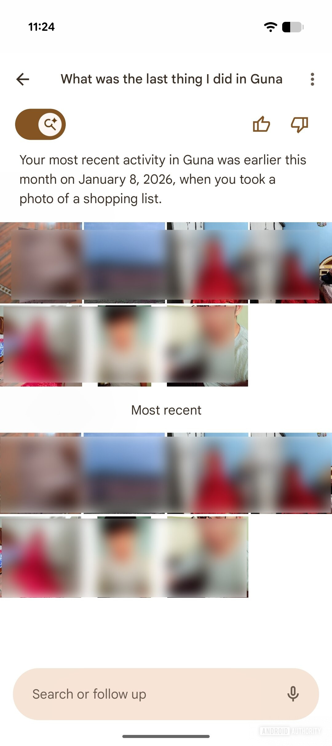 Mudanças na interface do Google Photos Ask Photos (1)