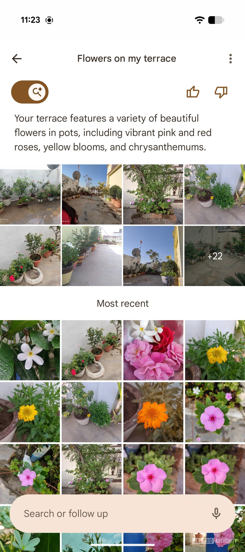 Mudanças na interface do Google Photos Ask Photos (3)