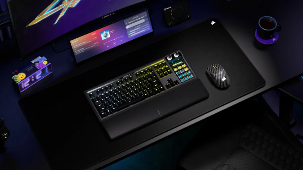 Corsair anuncia teclado integrado ao Steam Deck e novos mouses para jogos