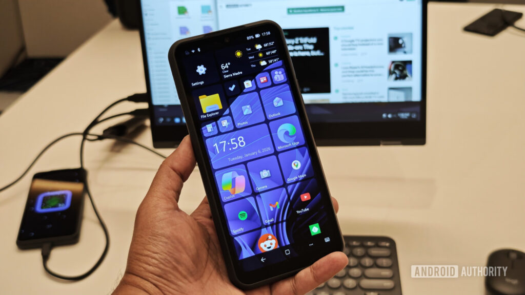 NexPhone roda Android, Linux e até Windows 11