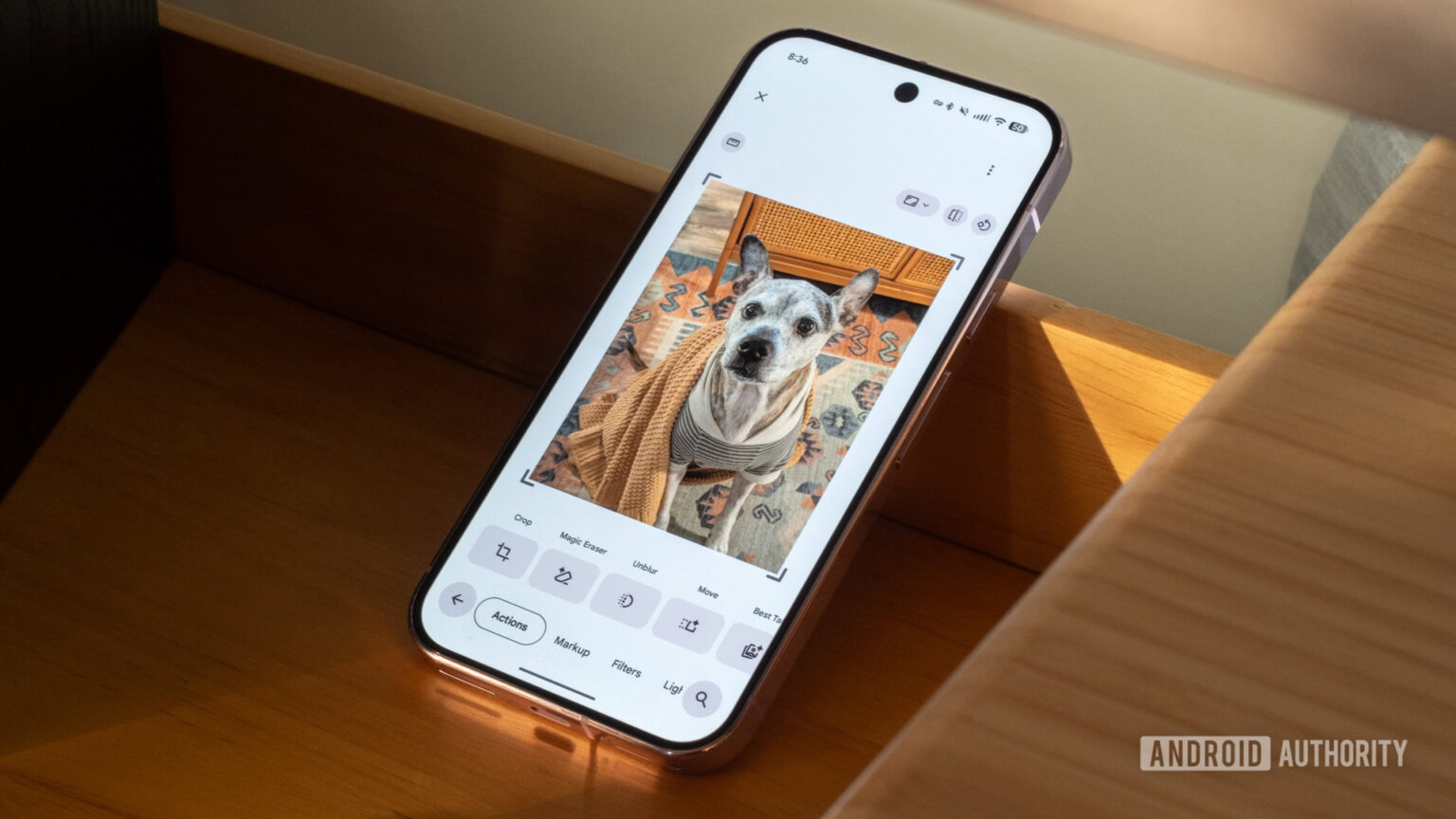 O editor de imagens do Google Fotos finalmente ganha um tema leve