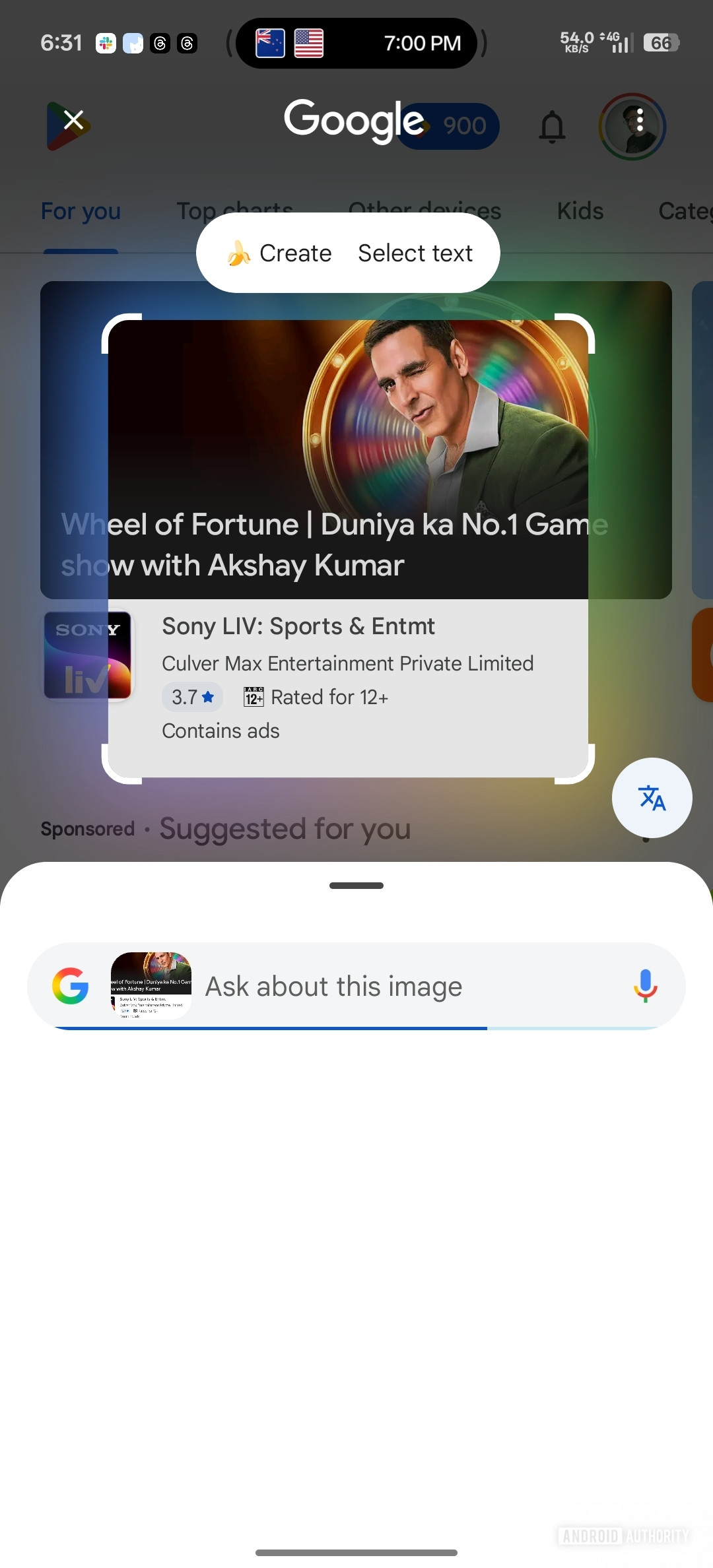 Botão Círculo para Pesquisar Compartilhar ausente