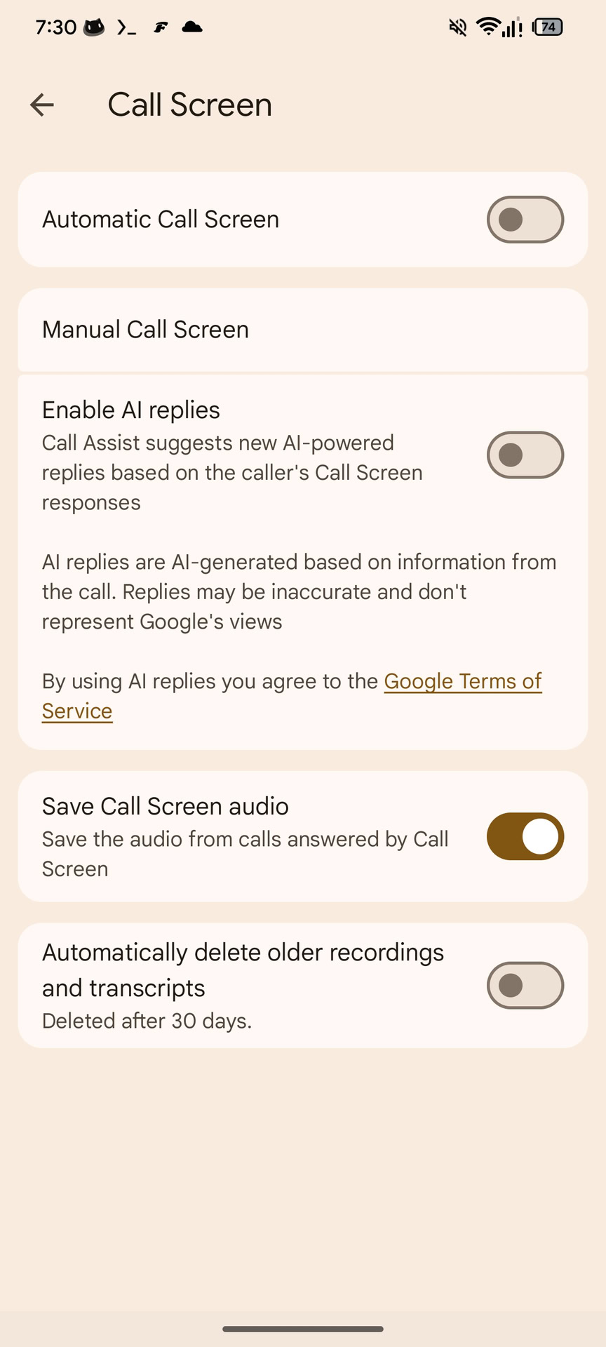 Próxima interface do aplicativo Google Phone com Material 3 Expressive (1)
