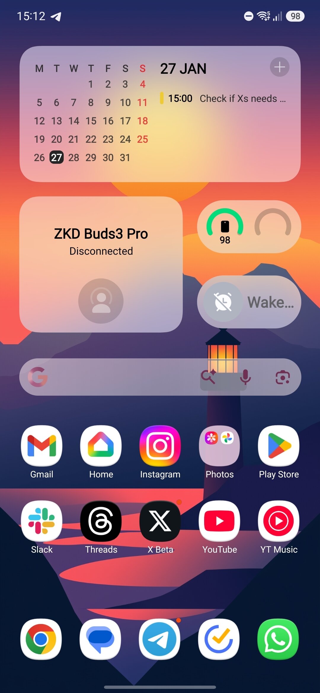 Tamanho do widget One Ui 8 5 ativado